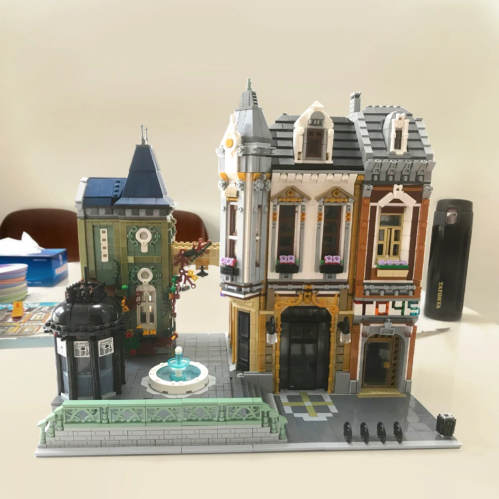 JIESTAR креативный эксперт город улица вид дом магазин игрушек 89112 кубики Moc Модульные строительные блоки модель игрушка подарок сборка площад...
JIESTAR креативный эксперт город улица вид дом магазин игрушек 89112 кубики Moc Модульные строительные блоки модель игрушка подарок сборка площад...