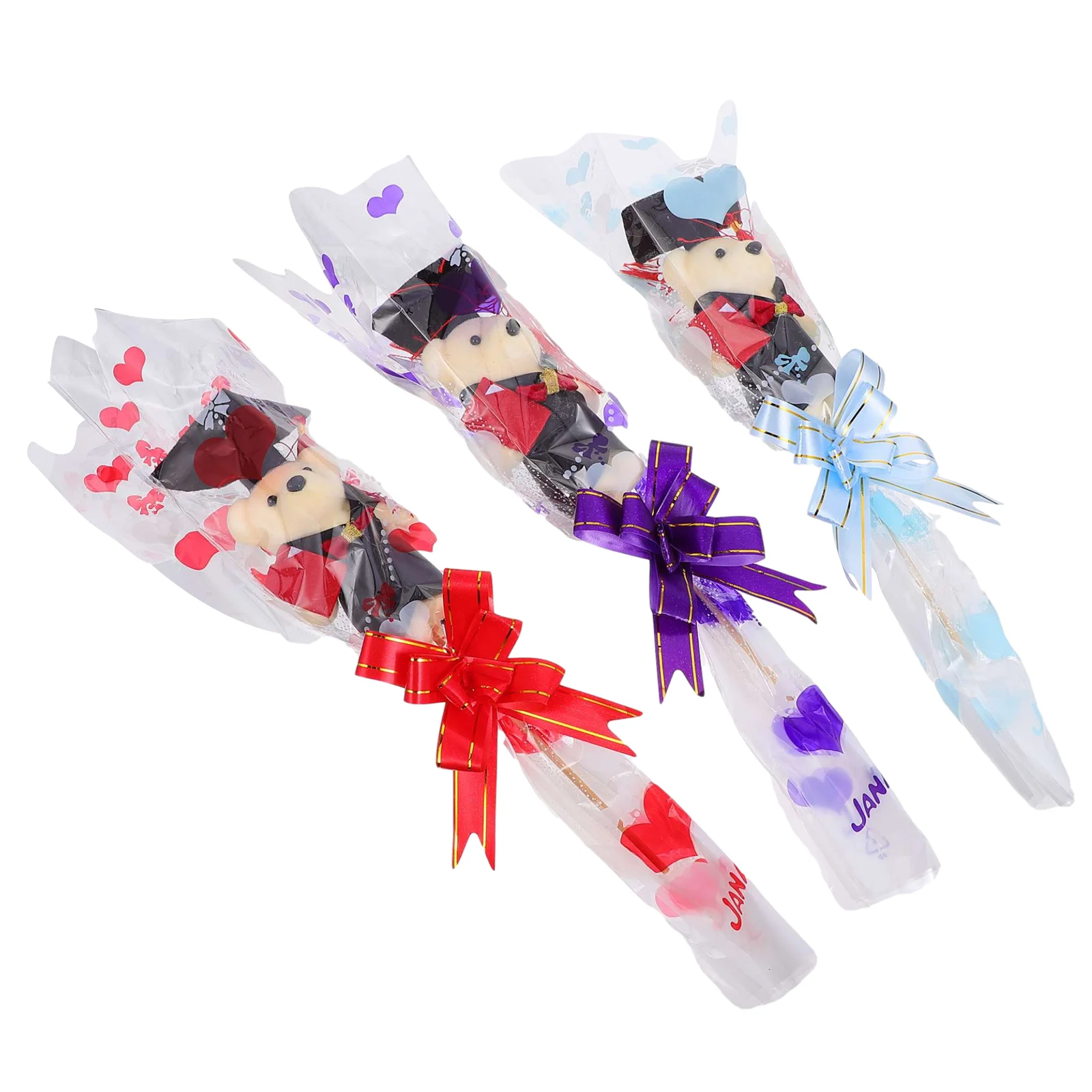 3 Pcs Graduation Bouquet Animal Toys Graduates Accessories Craft Gift Commencement Presents Ornaments Figurine Foam Bear
3 Pcs Graduation Bouquet Animal Toys Graduates Accessories Craft Gift Commencement Presents Ornaments Figurine Foam Bear