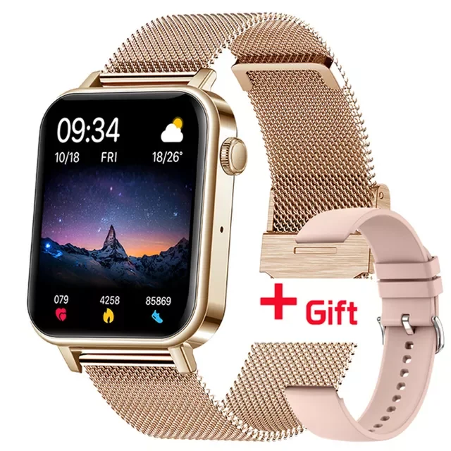 Smart watch Men Women 1.69" full screen Full Touch Fitness Tracker Bluetooth Call For Android IOS Smart Watches reloj hombr
Smart watch Men Women 1.69" full screen Full Touch Fitness Tracker Bluetooth Call For Android IOS Smart Watches reloj hombr