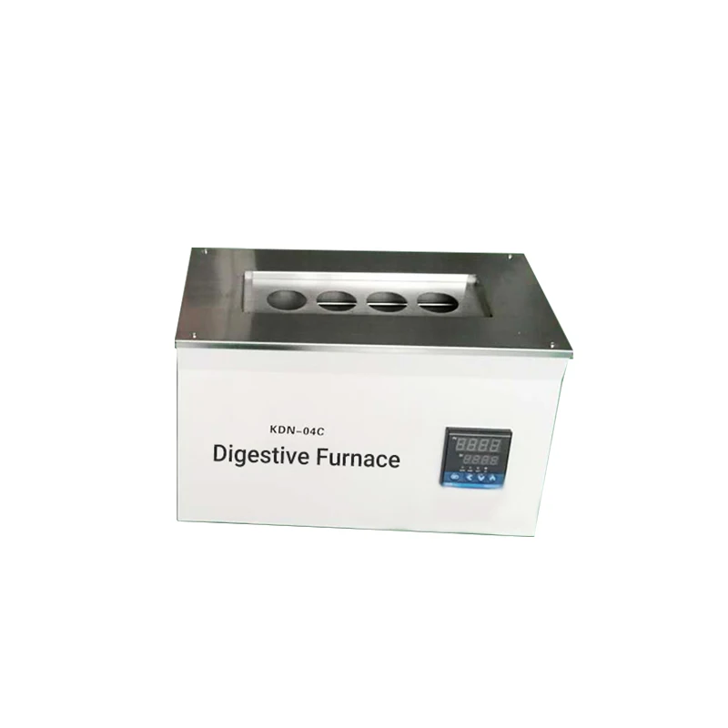 KDN-04C Factory Hot Sale Kjeldahl Distillation System Laboratory Kjeldahl Digestion Furnace
KDN-04C Factory Hot Sale Kjeldahl Distillation System Laboratory Kjeldahl Digestion Furnace