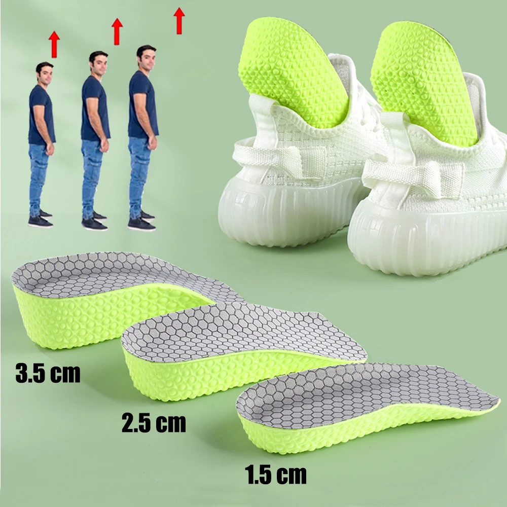 

Стельки для увеличения высоты свода стопы для мужчин и женщин, вставки для обуви, ортопедические подушечки для спортивной обуви, стельки для увеличения каблука