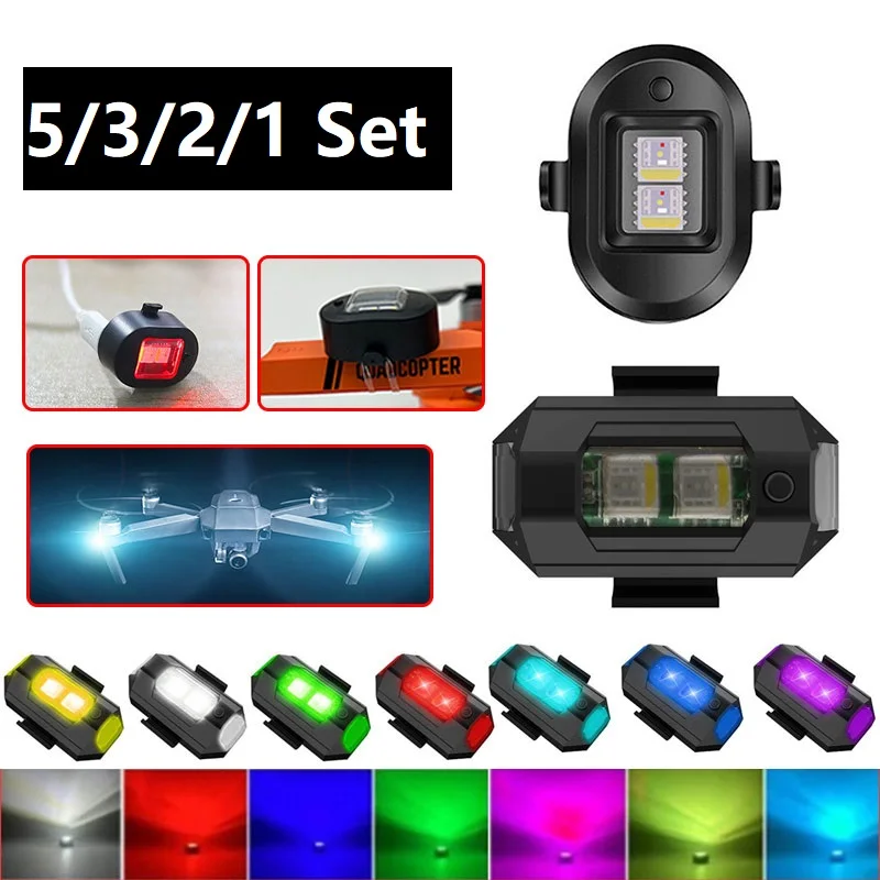 Universal LED Anti-collision Warning Light Mini Signal Light Drone for DJI Mavic 2 Pro/Air 2,Night Fly Strobe,Motorcycle Flash
Universal LED Anti-collision Warning Light Mini Signal Light Drone for DJI Mavic 2 Pro/Air 2,Night Fly Strobe,Motorcycle Flash