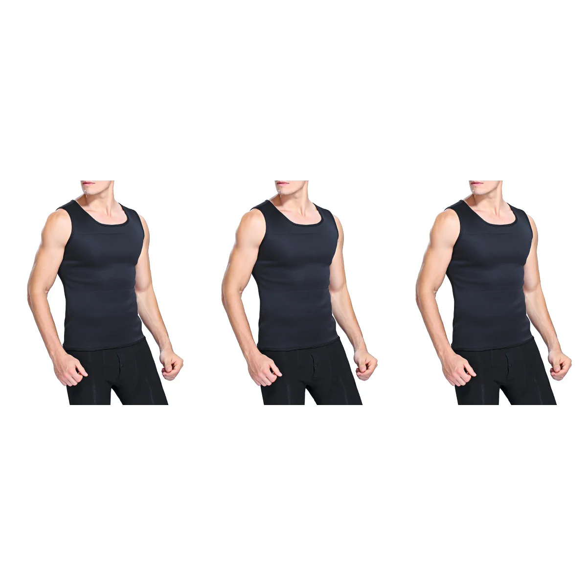 3pcs Men's Body Shaper Slimming Shirt Tummy Waist Vest Lose Weight Shirt Elastic Sculpting Vest Thermal Base Layer
3pcs Men's Body Shaper Slimming Shirt Tummy Waist Vest Lose Weight Shirt Elastic Sculpting Vest Thermal Base Layer