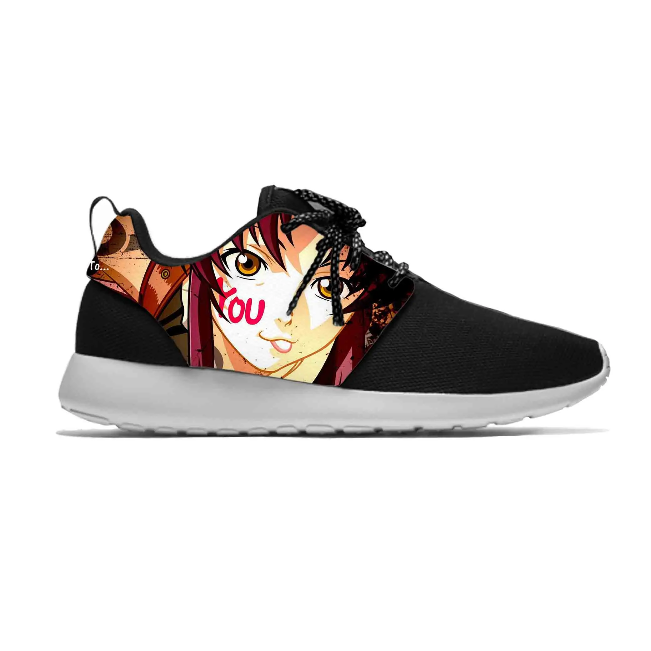 Hot Japanese Anime Cartoon Manga Black Lagoon Revy Sport Running Shoes Casual Breathable Lightweight 3D Print Men Women Sneakers
Hot Japanese Anime Cartoon Manga Black Lagoon Revy Sport Running Shoes Casual Breathable Lightweight 3D Print Men Women Sneakers