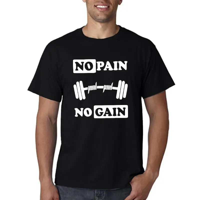 CR0113A 100% cotton no pain no gain print men Tshirt casual o-neck men muscle body building T shirt cool mens Tee shirt
CR0113A 100% cotton no pain no gain print men Tshirt casual o-neck men muscle body building T shirt cool mens Tee shirt