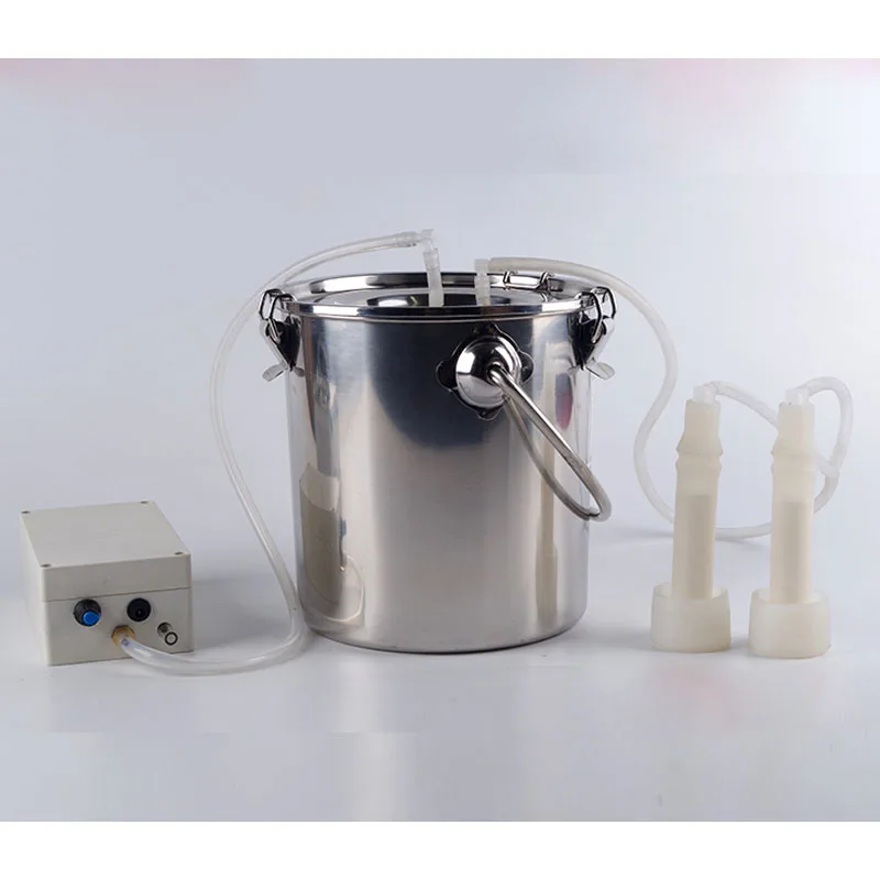 220V 5/7/9L Sheep Milker Stainless Steel Bucket Suction Goat Electric Milking Machine Household Milking Machine
220V 5/7/9L Sheep Milker Stainless Steel Bucket Suction Goat Electric Milking Machine Household Milking Machine