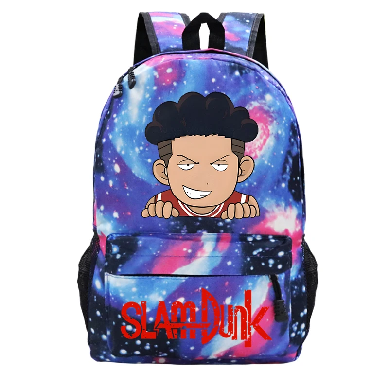 

SLAM DUNK Anime Bag Teen Funny Ryota Miyagi Bookbag Kids Fashion Kawaii Backpack Comic Basketball Team School Bags for Girls Boy