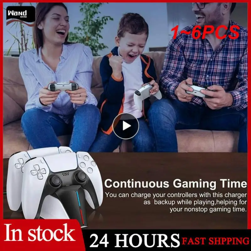 1 ~ 6 шт. зарядное устройство для беспроводного контроллера Sony PlayStation5 Type-C USB двойная Быстрая зарядка подставка Док-станция для PS5 джойстик 
1 ~ 6 шт. зарядное устройство для беспроводного контроллера Sony PlayStation5 Type-C USB двойная Быстрая зарядка подставка Док-станция для PS5 джойстик