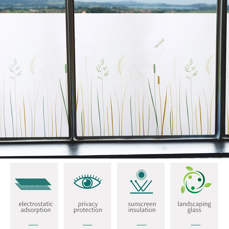 Window Privacy Cover Films Premium No-Glue Static Cling Kitchen Glass Window Sticker Self Adhesive Home Decor 45 x 200cm
Window Privacy Cover Films Premium No-Glue Static Cling Kitchen Glass Window Sticker Self Adhesive Home Decor 45 x 200cm