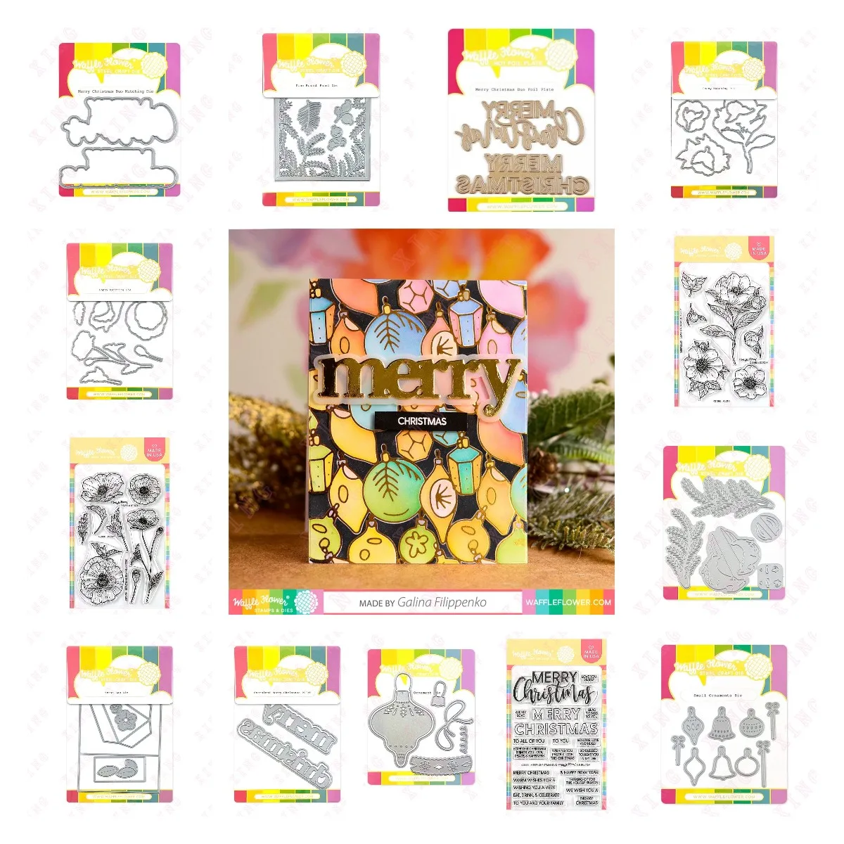 Merry Christmas Peony Poppy Treat Bag Oversized Print Layered Small Ornaments Winter Bird Pine Branch Panel Dies Stamps Hot Foil
Merry Christmas Peony Poppy Treat Bag Oversized Print Layered Small Ornaments Winter Bird Pine Branch Panel Dies Stamps Hot Foil