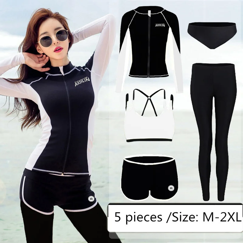 Women Sport Swimsuit Couple Long Sleeves Long Pants Rashguards Men Swimming Suit Beach Wear Women Bathing Suit Surfing Suit
Women Sport Swimsuit Couple Long Sleeves Long Pants Rashguards Men Swimming Suit Beach Wear Women Bathing Suit Surfing Suit