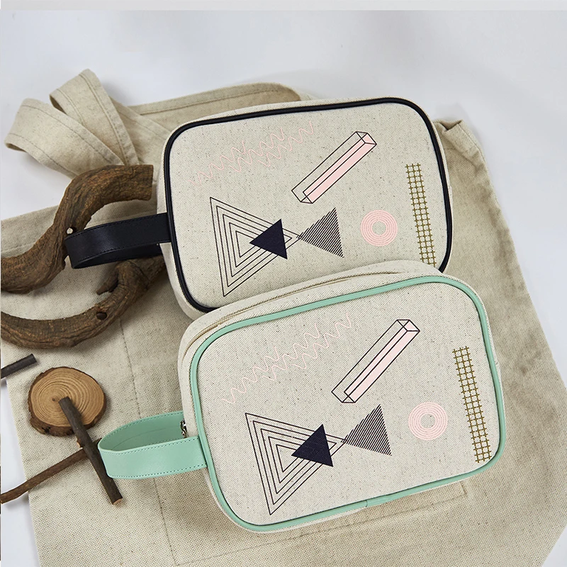 Linen Cosmetic Bag Women Portable Multifunctional Travel Organizer Fashion Cute Wash Bag Portable Makeup Bag Toiletry Pouch
Linen Cosmetic Bag Women Portable Multifunctional Travel Organizer Fashion Cute Wash Bag Portable Makeup Bag Toiletry Pouch