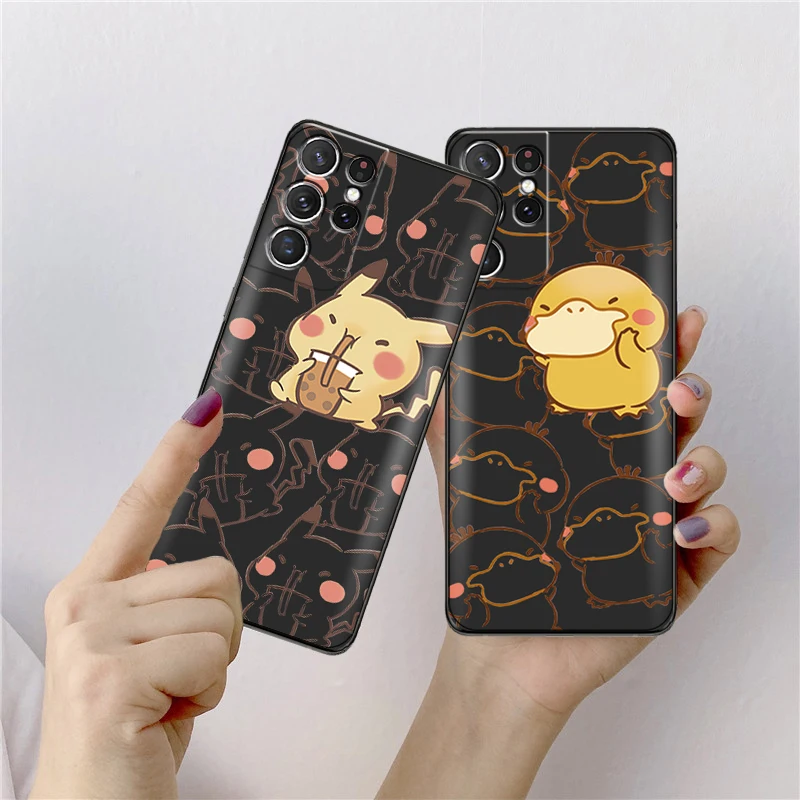 Japan Pokemon Pikachu Phone Case For Samsung Galaxy S22 S21 S20 Ultra FE 5G S22 S10 10E S9 Plus Silicone Cover Carcasa
Japan Pokemon Pikachu Phone Case For Samsung Galaxy S22 S21 S20 Ultra FE 5G S22 S10 10E S9 Plus Silicone Cover Carcasa