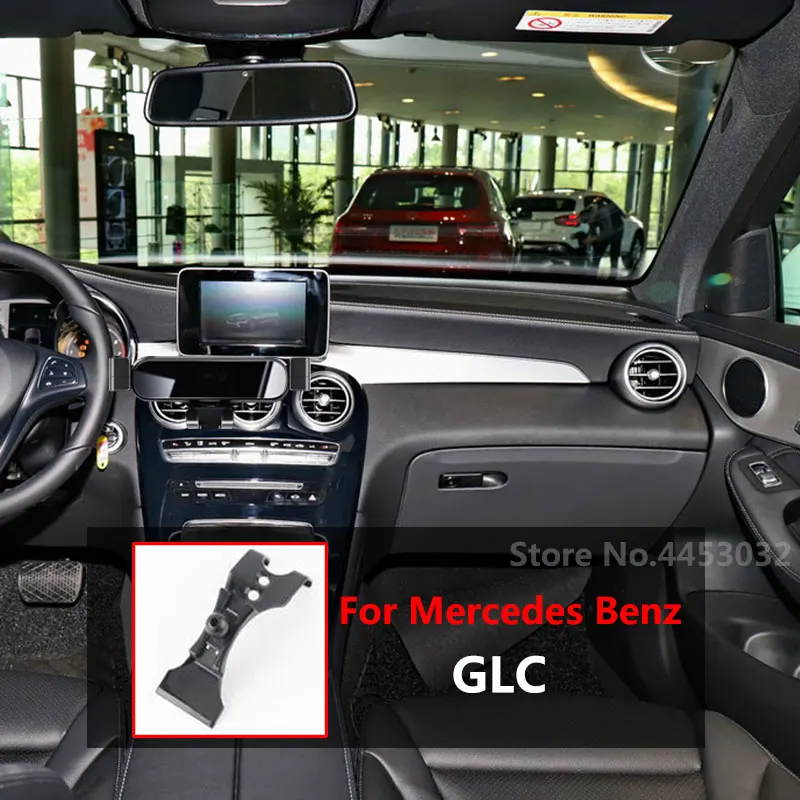 Car Mobile Phone Holder For Mercedes Benz GLC X253 C253 2022 - 2016 Mounts Bracket GPS Stand Rotatable Support Accessories 
Car Mobile Phone Holder For Mercedes Benz GLC X253 C253 2022 - 2016 Mounts Bracket GPS Stand Rotatable Support Accessories