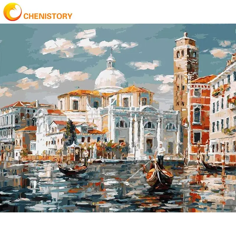 CHENISTORY Oil Painting By Numbers On Canvas Paintings On Number Town Scenery Castles Number Painting Home Decor Gift Handiwork
CHENISTORY Oil Painting By Numbers On Canvas Paintings On Number Town Scenery Castles Number Painting Home Decor Gift Handiwork