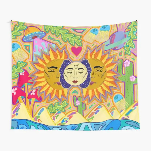 Sun And Moon Design Tapestry Hanging Towel Beautiful Printed Wall Decor Mat Room Living Bedspread Yoga Colored Art Blanket
Sun And Moon Design Tapestry Hanging Towel Beautiful Printed Wall Decor Mat Room Living Bedspread Yoga Colored Art Blanket