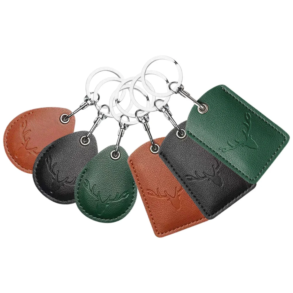 6 Pcs Access Card Sleeve Cover Key Ring Ornament Gift Stylish Keychain Bag Pendant Pu Case Cards
6 Pcs Access Card Sleeve Cover Key Ring Ornament Gift Stylish Keychain Bag Pendant Pu Case Cards