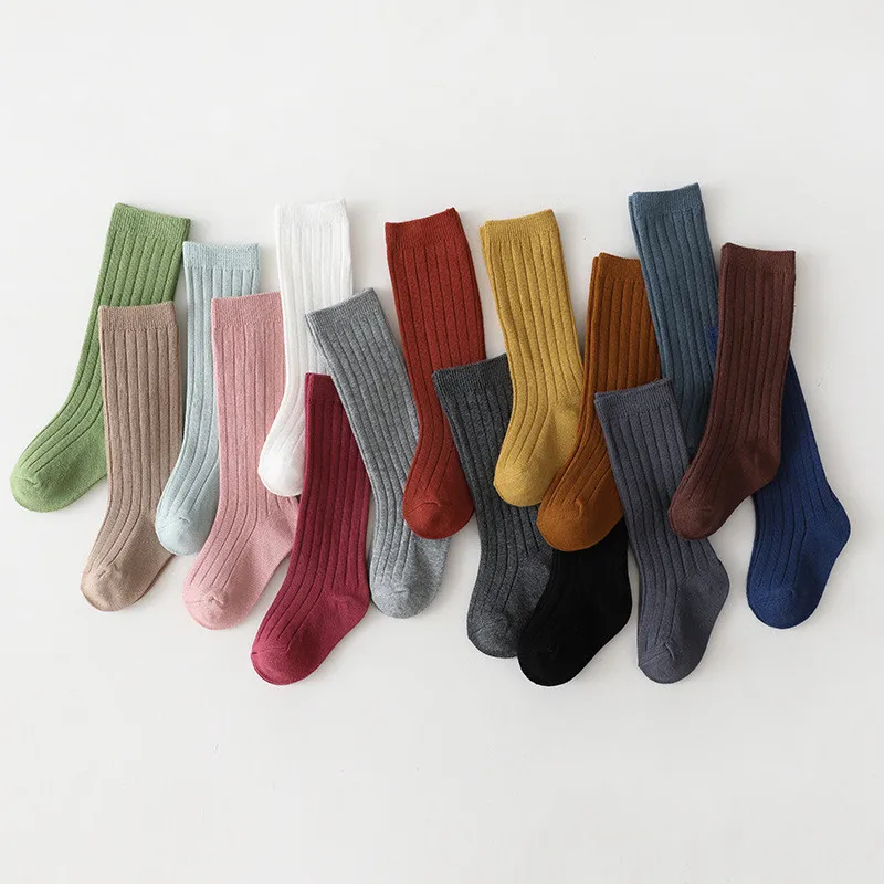 Boys And Girls Cotton Socks Casual Ribbed Knee High Baby Long Tube Socks Bootes Socks Children Leg Warmers Socken
Boys And Girls Cotton Socks Casual Ribbed Knee High Baby Long Tube Socks Bootes Socks Children Leg Warmers Socken