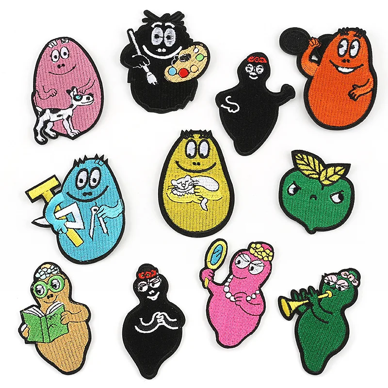11Pcs/lot Les Barbapapa Series Iron on Embroidered Patch For on child Clothes Hat Jeans Sticker Sew DIY Ironing Patch Applique
11Pcs/lot Les Barbapapa Series Iron on Embroidered Patch For on child Clothes Hat Jeans Sticker Sew DIY Ironing Patch Applique