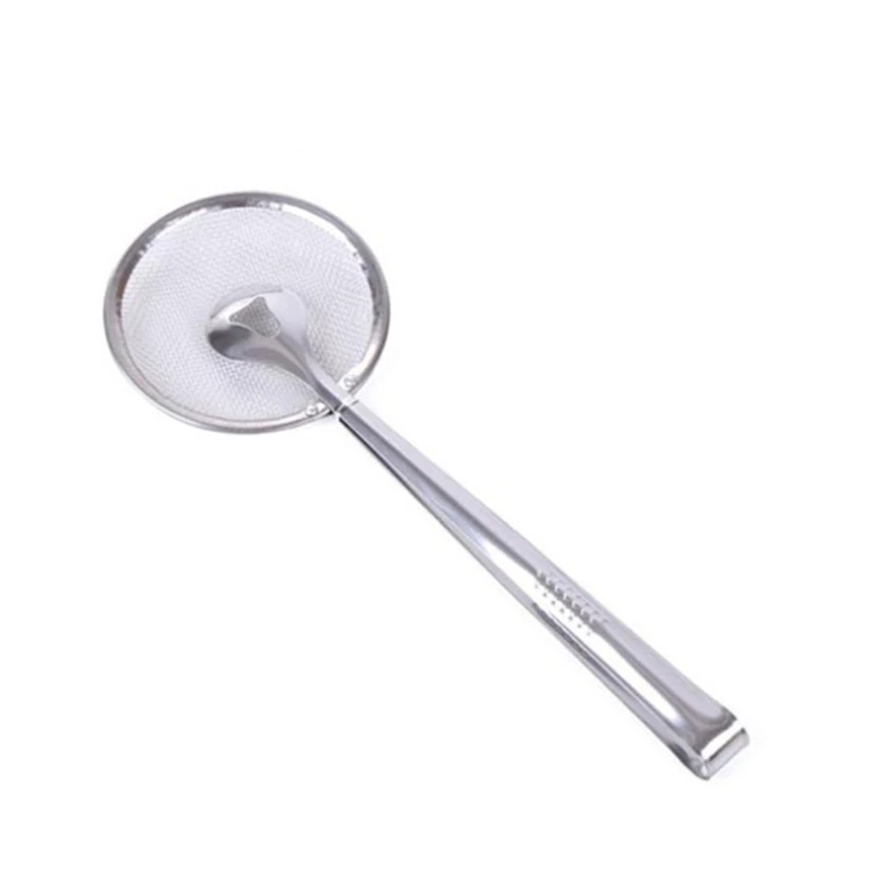 Multi-functional Filter Spoon with Clip Food Oil-Frying BBQ Clamp Strainer Stainless Steel Fryer Tongs Oil Skimmer
Multi-functional Filter Spoon with Clip Food Oil-Frying BBQ Clamp Strainer Stainless Steel Fryer Tongs Oil Skimmer