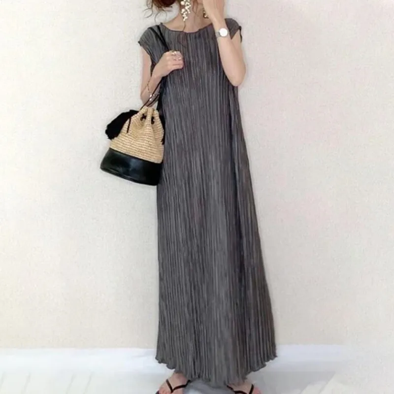Women's 2022 Summer New Japanese Loose All-match Sleeveless Long Dress Vestido Feminino
Women's 2022 Summer New Japanese Loose All-match Sleeveless Long Dress Vestido Feminino