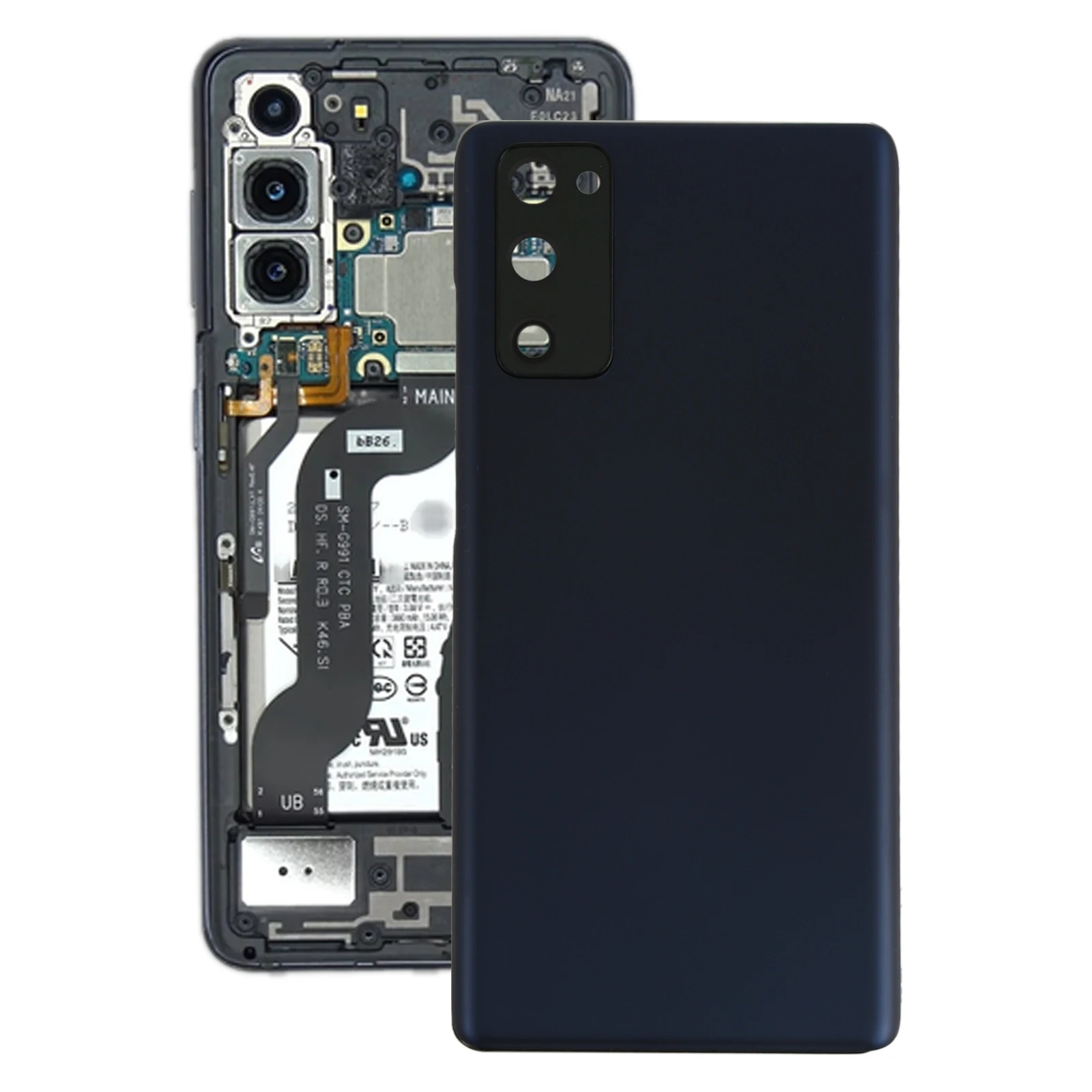 Задняя крышка аккумулятора с крышкой объектива камеры для Samsung Galaxy S20 FE SM-G780
Задняя крышка аккумулятора с крышкой объектива камеры для Samsung Galaxy S20 FE SM-G780