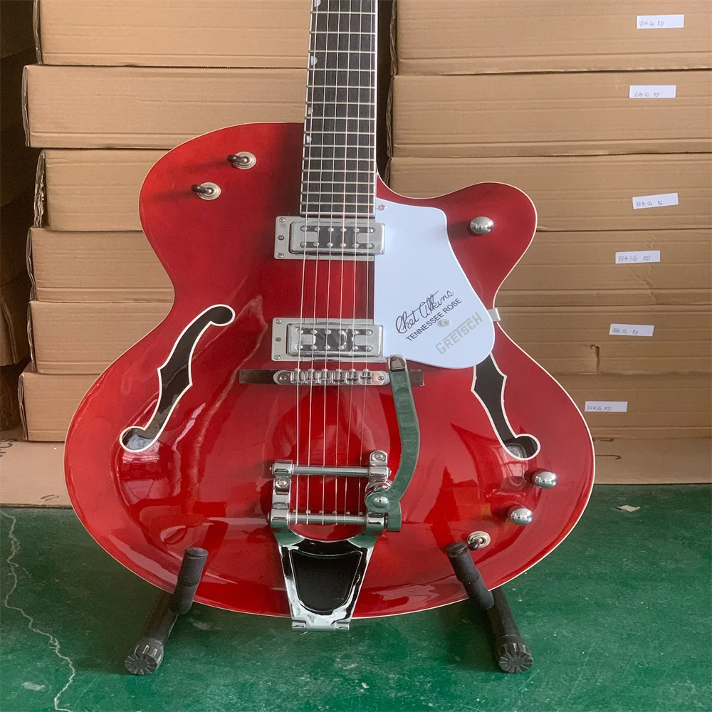 Гитарный Электрический гитарный полый корпус Flamed Maple Top, 6 струн, золотистая металлическая брикет, гитары
Гитарный Электрический гитарный полый корпус Flamed Maple Top, 6 струн, золотистая металлическая брикет, гитары