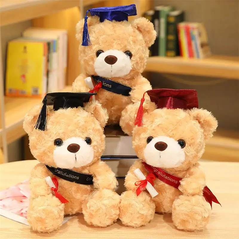 23cm Cute Dr. Bear Plush Toy Stuffed Soft Kawaii Teddy bear Animal Dolls Graduation Gifts for Kids Children Girls
23cm Cute Dr. Bear Plush Toy Stuffed Soft Kawaii Teddy bear Animal Dolls Graduation Gifts for Kids Children Girls