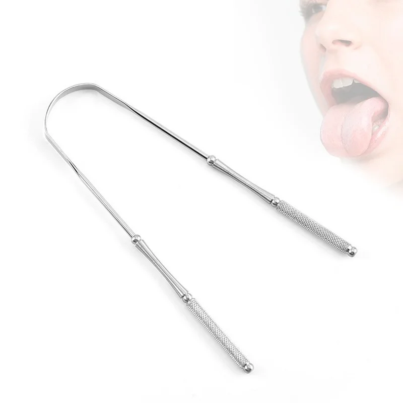 1PCS Stainless Steel Tongue Scraper Oral Tongue Cleaner Brush Tongue Toothbrush Oral Hygiene High Quality Tounge Scraper
1PCS Stainless Steel Tongue Scraper Oral Tongue Cleaner Brush Tongue Toothbrush Oral Hygiene High Quality Tounge Scraper
