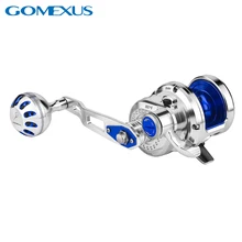 Gomexus Fishing Reel Slow Jigging Reel 7:1:1 High Speed 8KG Max Drag Sea fishing Reel For Bass High Speed Fishing Reel LX50