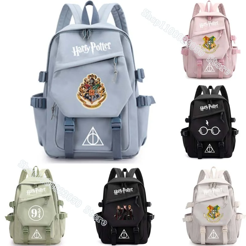 Harris Pottering Schoolbag School of Magic Backpack Oxford Cloth Material Knapsack Printing Wear-resistant Rucksack Child Gift
Harris Pottering Schoolbag School of Magic Backpack Oxford Cloth Material Knapsack Printing Wear-resistant Rucksack Child Gift