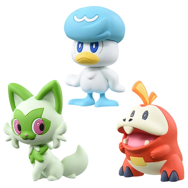 TOMY Dome Card Pokémon Zhu Ziyu Three Little Doll Model Elf New Leaf Meow Fire Crocodile Run Water Duck
TOMY Dome Card Pokémon Zhu Ziyu Three Little Doll Model Elf New Leaf Meow Fire Crocodile Run Water Duck