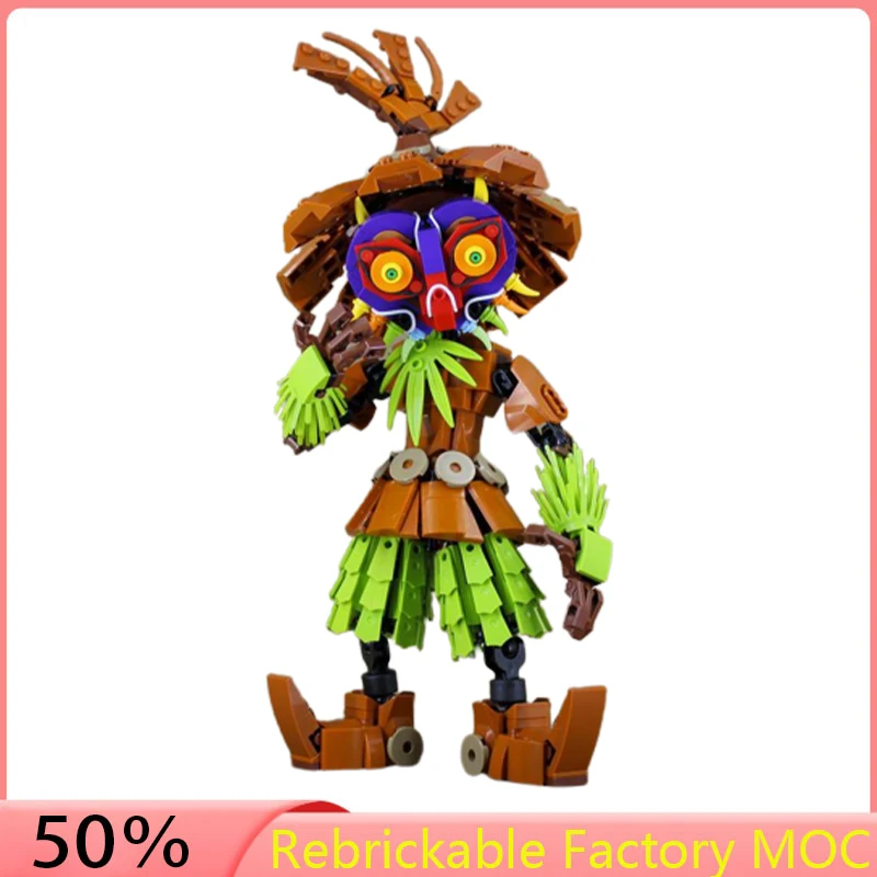 2023NEW 572pcs Creativity Customized Street View Skull Kid MOC-150978 Majora's Mask Building Blocks DIY Toy Gifts for Xmas Kids
2023NEW 572pcs Creativity Customized Street View Skull Kid MOC-150978 Majora's Mask Building Blocks DIY Toy Gifts for Xmas Kids