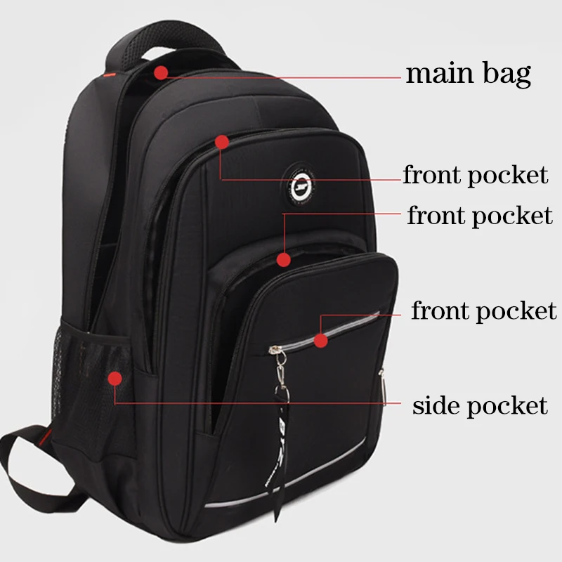 Вместительный мужской рюкзак для ноутбука 15,6 дюйма, нейлоновый черный многослойный Повседневный школьный рюкзак для студентов колледжа
Вместительный мужской рюкзак для ноутбука 15,6 дюйма, нейлоновый черный многослойный Повседневный школьный рюкзак для студентов колледжа