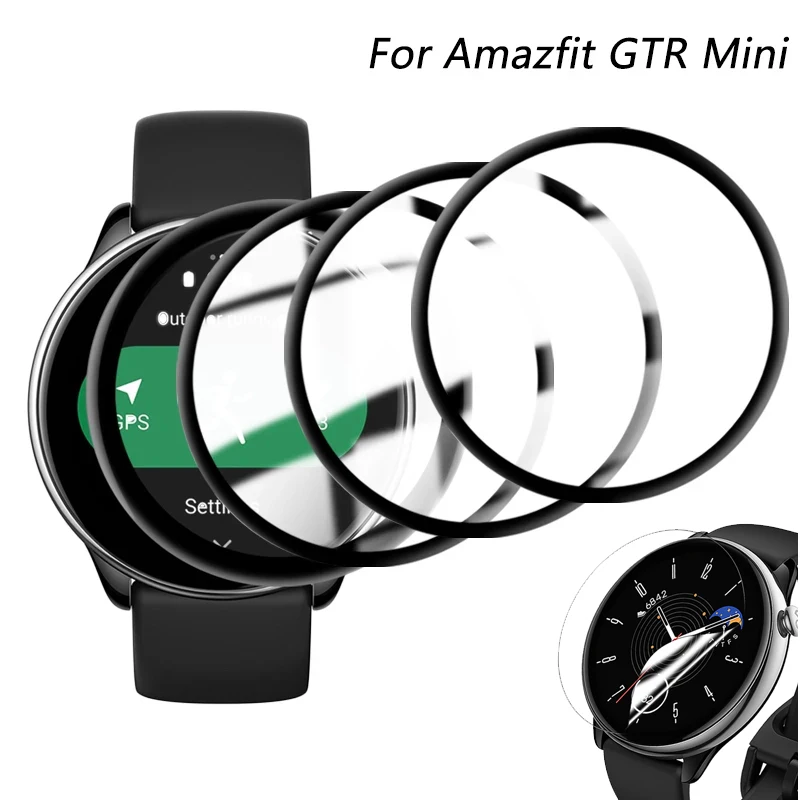 Пленка из мягкого ТПУ и PMMA Защитная пленка для экрана для Huami Amazfit GTR Mini
Пленка из мягкого ТПУ и PMMA Защитная пленка для экрана для Huami Amazfit GTR Mini