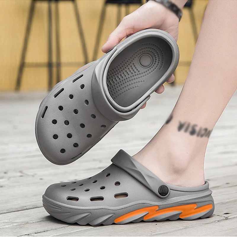 2022 New EVA Men's Slippers Teen Summer Breathable Outdoor Beach Shoes Thick Sole Casual Men's Sandals Soft Sole Couple Slippers
2022 New EVA Men's Slippers Teen Summer Breathable Outdoor Beach Shoes Thick Sole Casual Men's Sandals Soft Sole Couple Slippers