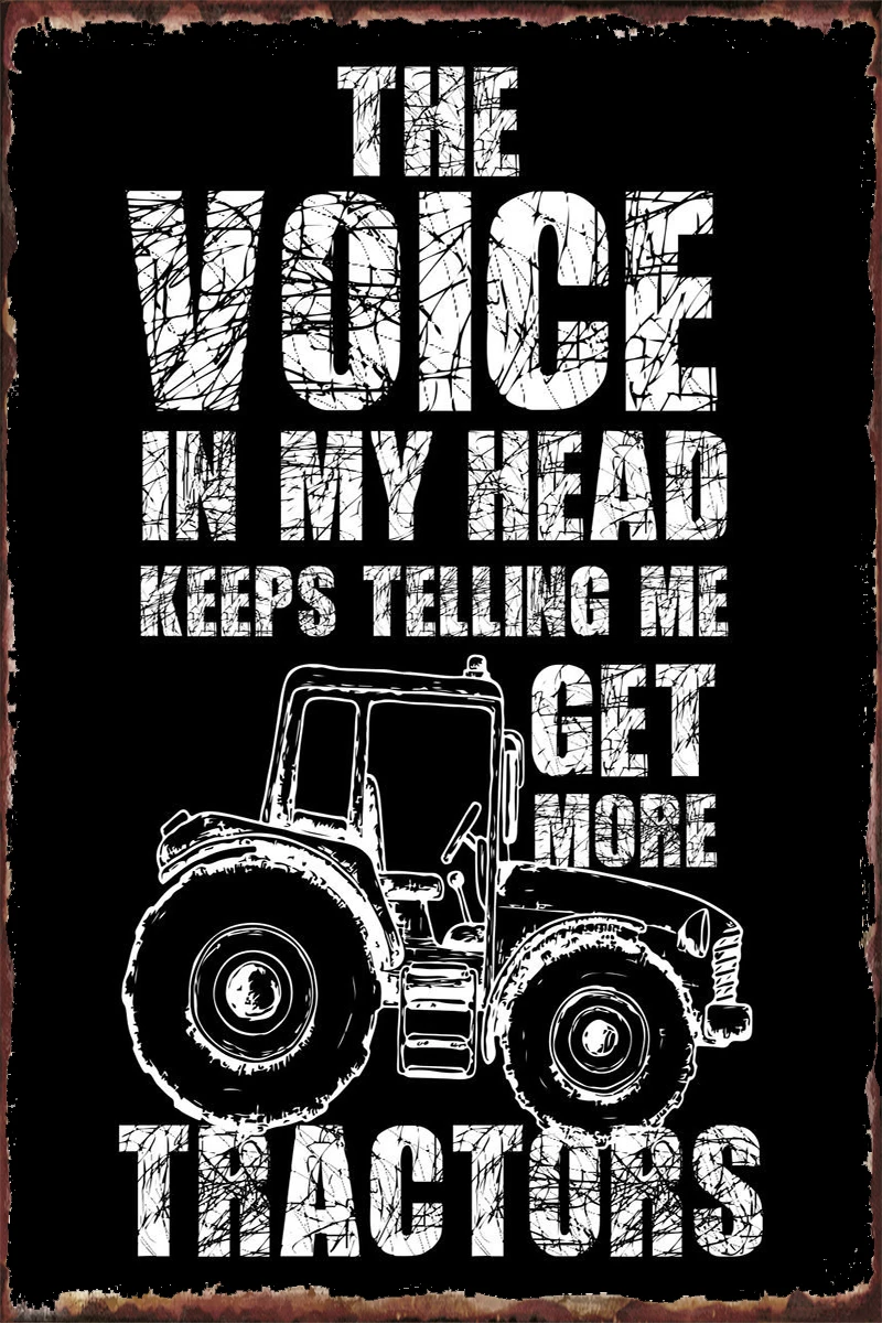 Farmer Farm Tractor Farmin Retro Vintage Metal Sign Tin Sign Tin Plates Wall Decor Room Decoration For Club Man Cave Cafe Pub
Farmer Farm Tractor Farmin Retro Vintage Metal Sign Tin Sign Tin Plates Wall Decor Room Decoration For Club Man Cave Cafe Pub