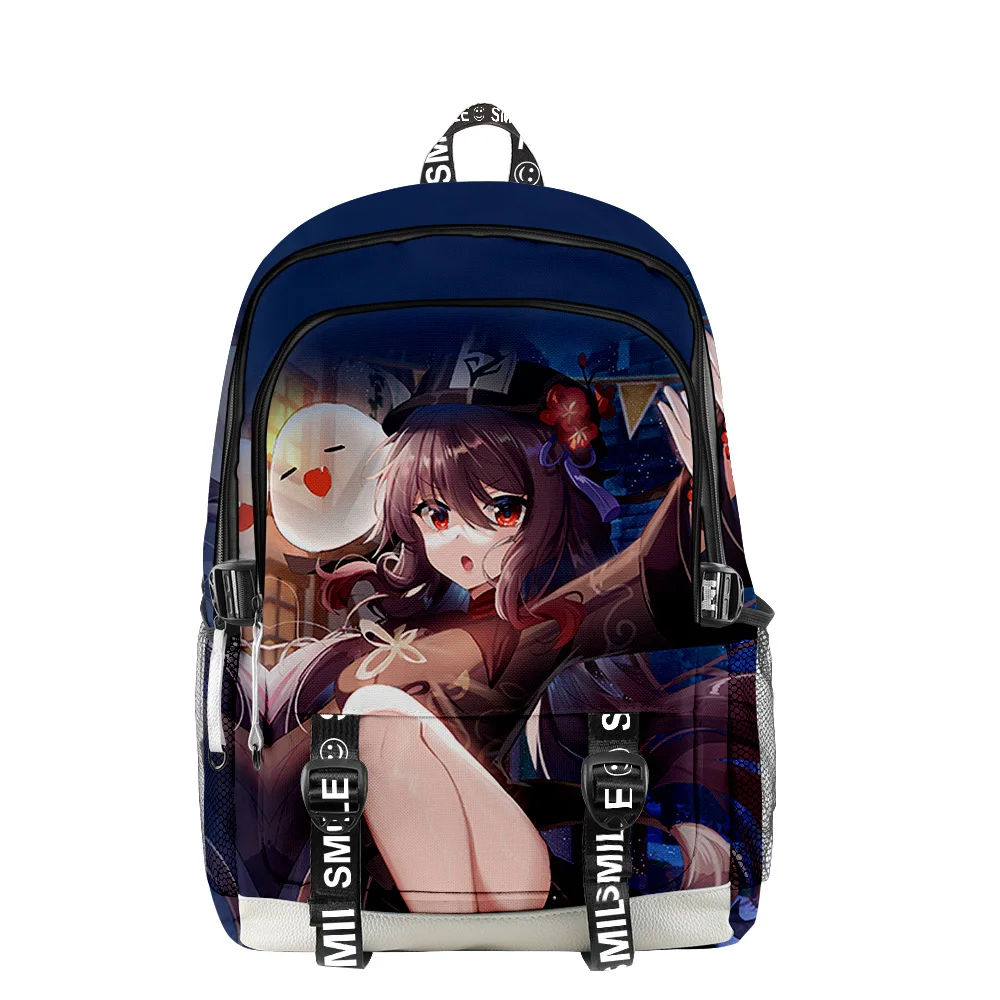 Hip Hop Genshin Impact HuTao 3D Print Backpack Schoolbag Boys/Girls Big Students Oxford Waterproof Laptop Backpack Travel Bags
Hip Hop Genshin Impact HuTao 3D Print Backpack Schoolbag Boys/Girls Big Students Oxford Waterproof Laptop Backpack Travel Bags