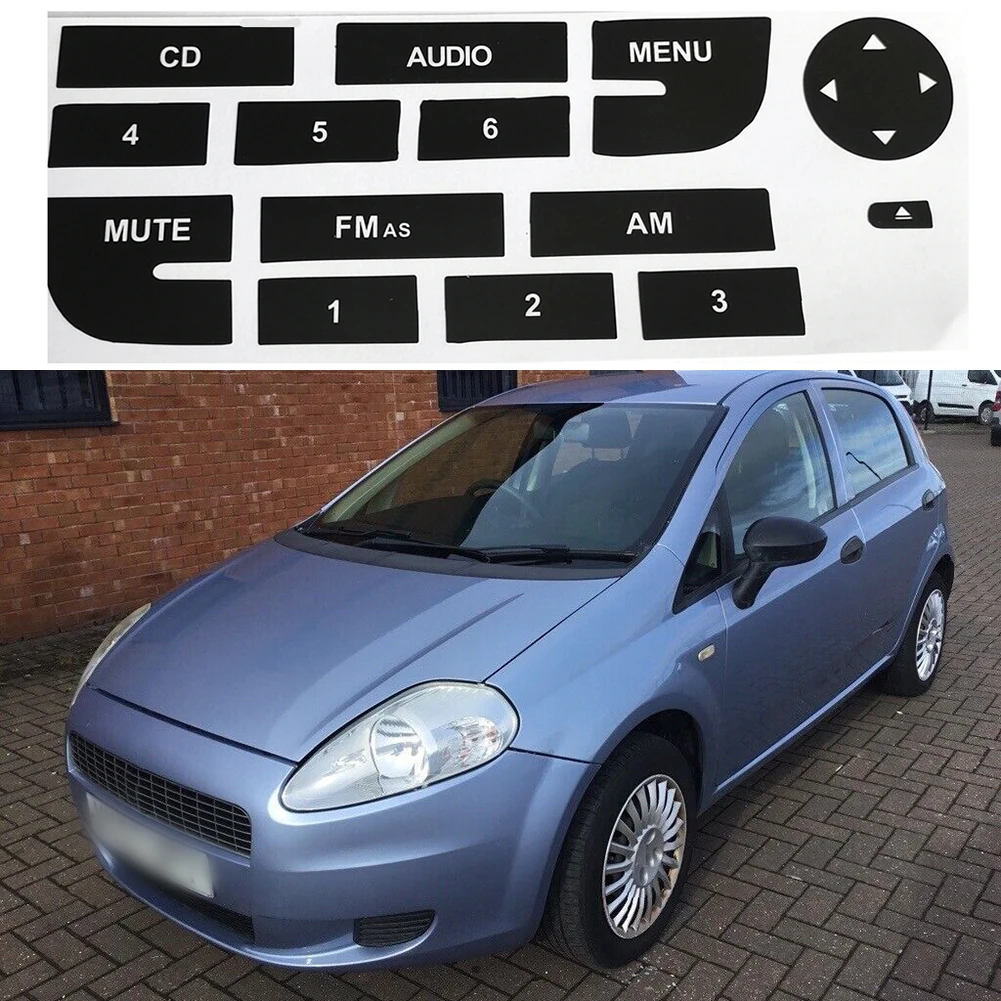 1 Set Front Radio Button Repair CD Decals Stickers Replacement ForGrand Punto Matte Black Front Sticker Repair Decals
1 Set Front Radio Button Repair CD Decals Stickers Replacement ForGrand Punto Matte Black Front Sticker Repair Decals