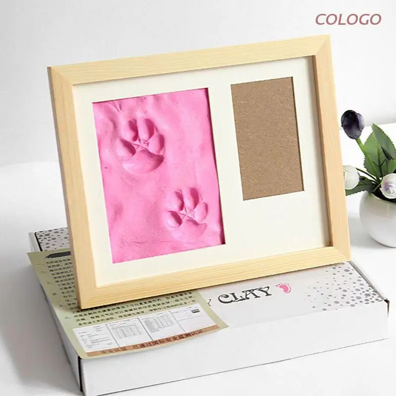 Dog/Cat Clay Mold + Photo Frame for Paw Print Pet Lovers Home Room Decoration DIY Great Personalized Gift for Pet Lovers 
Dog/Cat Clay Mold + Photo Frame for Paw Print Pet Lovers Home Room Decoration DIY Great Personalized Gift for Pet Lovers
