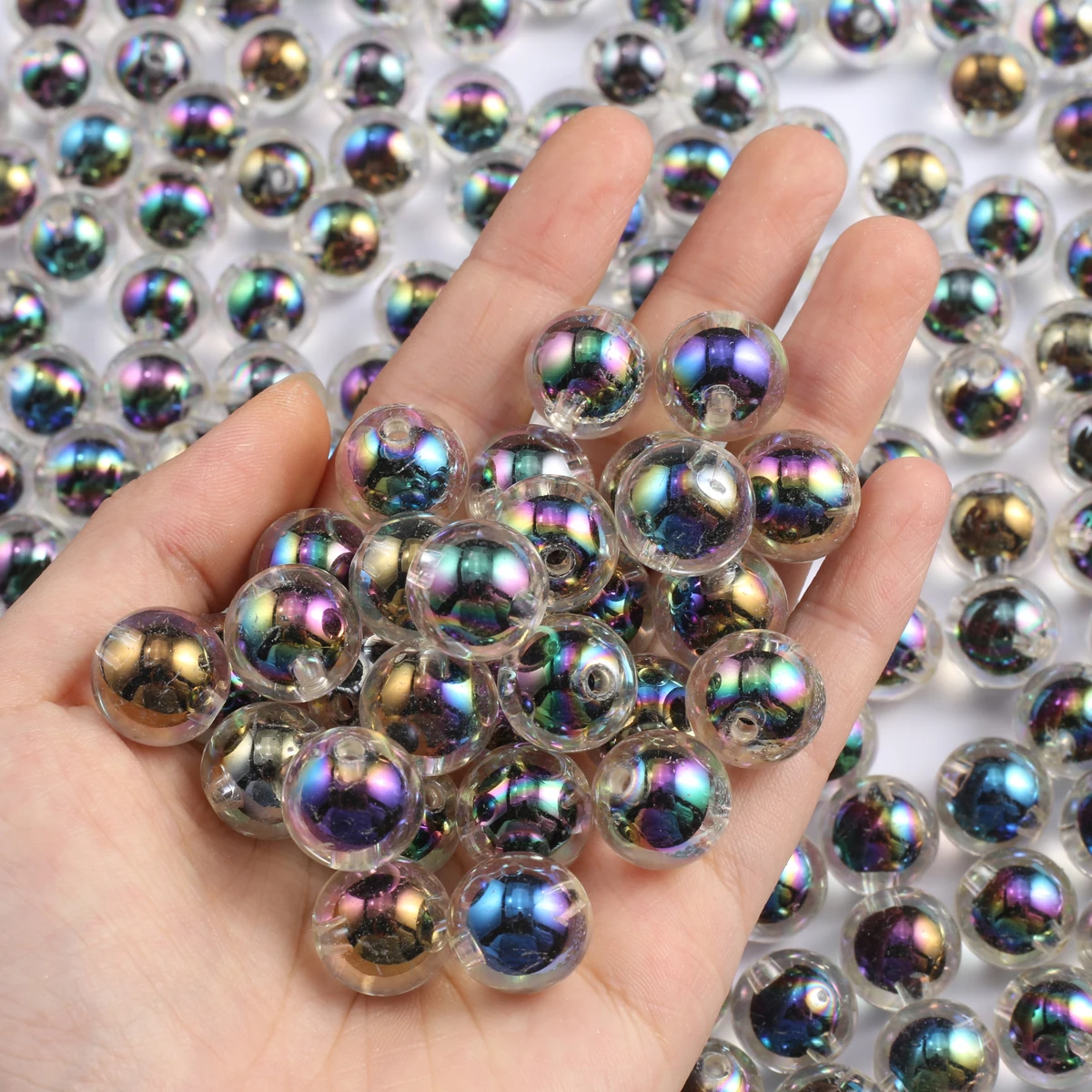 Fashion Acrylic Beads Black Round Loose Spacer Bead for Jewelry Making Diy Women Necklace Bracelet Accessories
Fashion Acrylic Beads Black Round Loose Spacer Bead for Jewelry Making Diy Women Necklace Bracelet Accessories