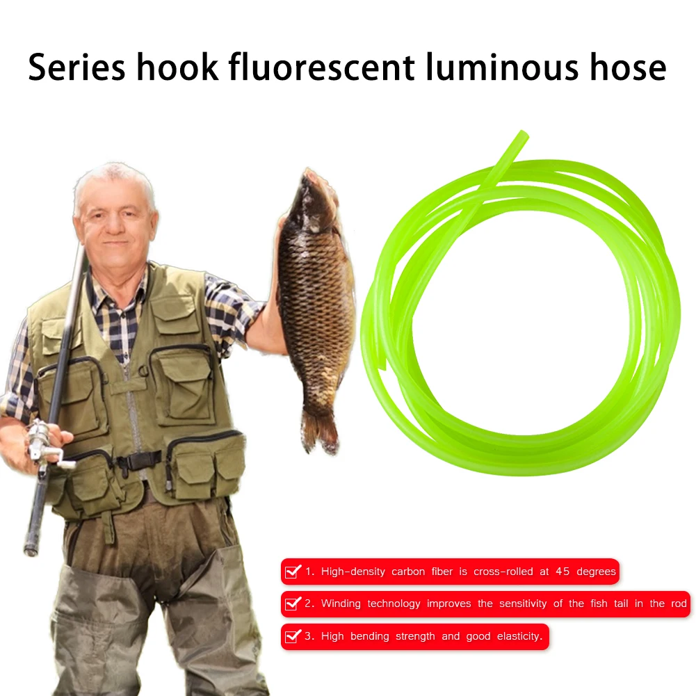 4X Green Soft Silicone Fishing Night Luminous Tube Fluorescent Deep Sea Boat Fishing Glow Rig Hook Line Accessories
4X Green Soft Silicone Fishing Night Luminous Tube Fluorescent Deep Sea Boat Fishing Glow Rig Hook Line Accessories