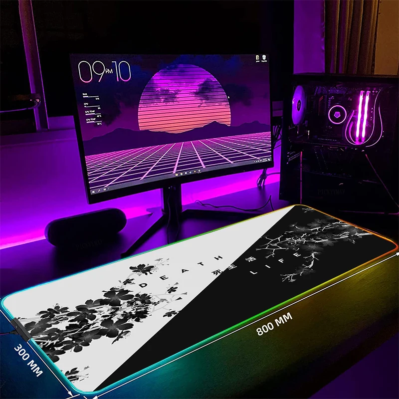 Большие светодиодсветодиодный настольные коврики XXL RGB, компьютерный коврик для мыши, черно-белый 90x4 0 см, подсветка клавиатуры, светящиеся коврики для мыши
Большие светодиодсветодиодный настольные коврики XXL RGB, компьютерный коврик для мыши, черно-белый 90x4 0 см, подсветка клавиатуры, светящиеся коврики для мыши