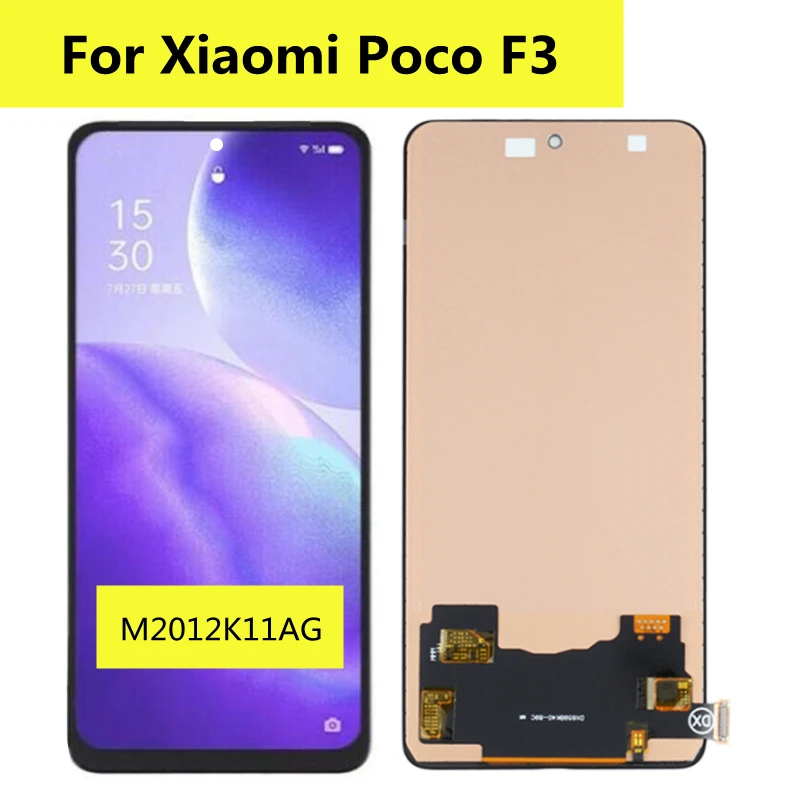 6.67" TFT For Xiaomi Poco F3 LCD M2012K11AG Display Touch panel Screen LCD Digitizer For Poco f3 Screen
6.67" TFT For Xiaomi Poco F3 LCD M2012K11AG Display Touch panel Screen LCD Digitizer For Poco f3 Screen