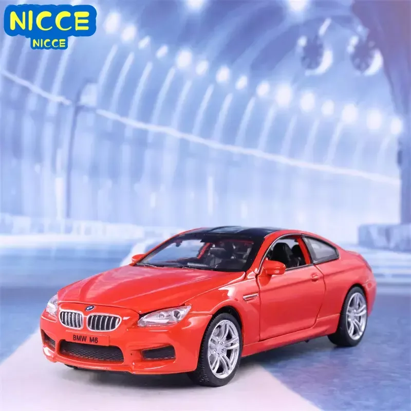 Nicce 1:32 BMW M6 Sports Car High Simulation Diecast Metal Alloy Model Car Sound Light Pull Back Collection Kids Toy Gifts A27 
Nicce 1:32 BMW M6 Sports Car High Simulation Diecast Metal Alloy Model Car Sound Light Pull Back Collection Kids Toy Gifts A27