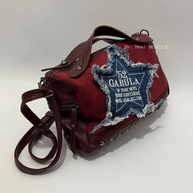 Y2K Women Hot Girl Vintage Single Shoulder Bags Totes Harajuku Punk HandbagsCross Embroidery Messenger Bag Star Crossbody Bag
Y2K Women Hot Girl Vintage Single Shoulder Bags Totes Harajuku Punk HandbagsCross Embroidery Messenger Bag Star Crossbody Bag