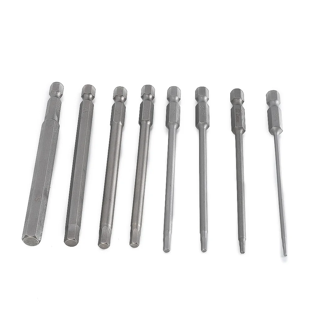 8PCS Hex Head Screwdriver Wrench Drill Bit Set Electric Driver Hand Tools Screwdriver Drill Bit Magnetic Tips And 100mm Length
8PCS Hex Head Screwdriver Wrench Drill Bit Set Electric Driver Hand Tools Screwdriver Drill Bit Magnetic Tips And 100mm Length