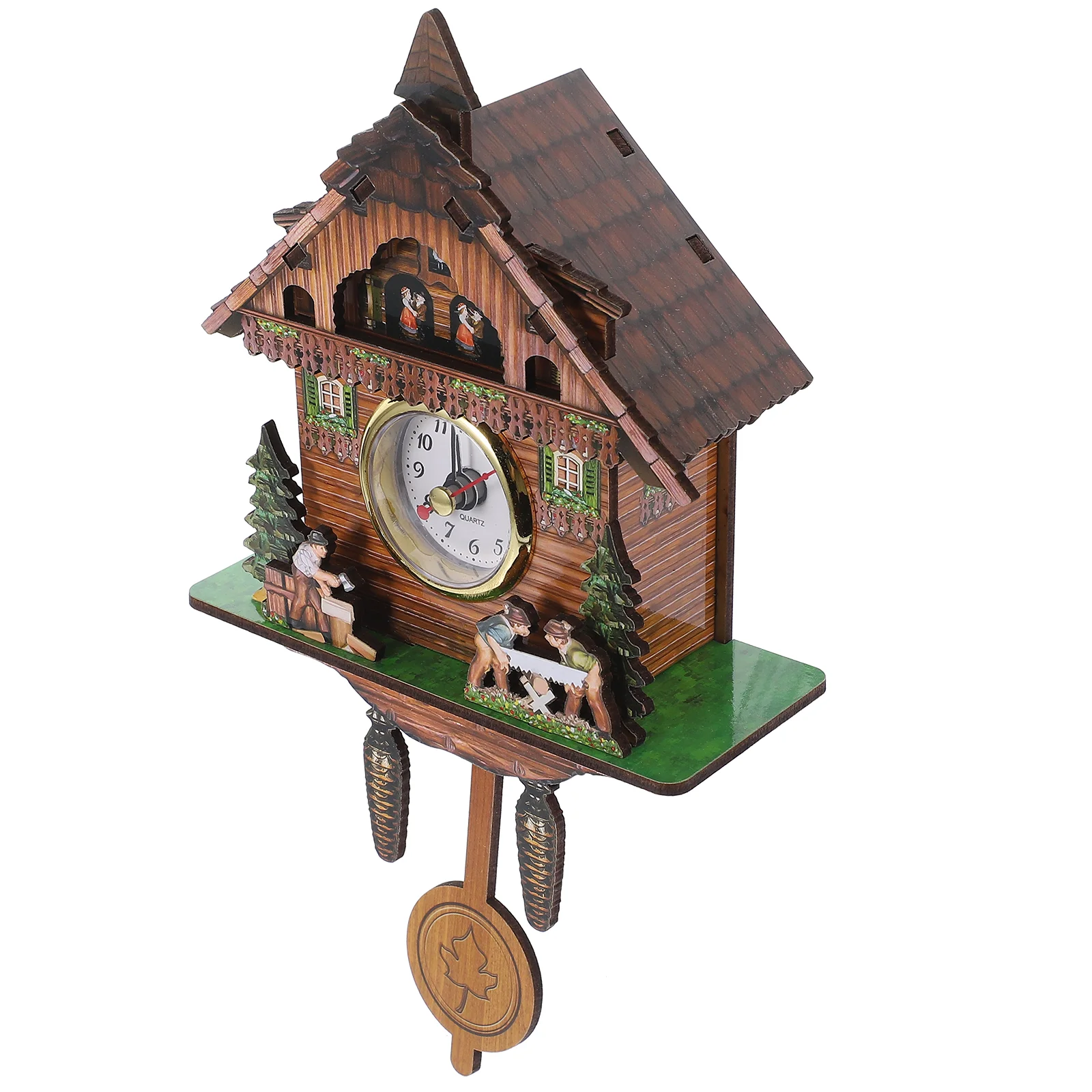 Wooden Pendulum Clock Wall Hanging Handcrafted Decor Retro Living Room Household Indoor Bird
Wooden Pendulum Clock Wall Hanging Handcrafted Decor Retro Living Room Household Indoor Bird