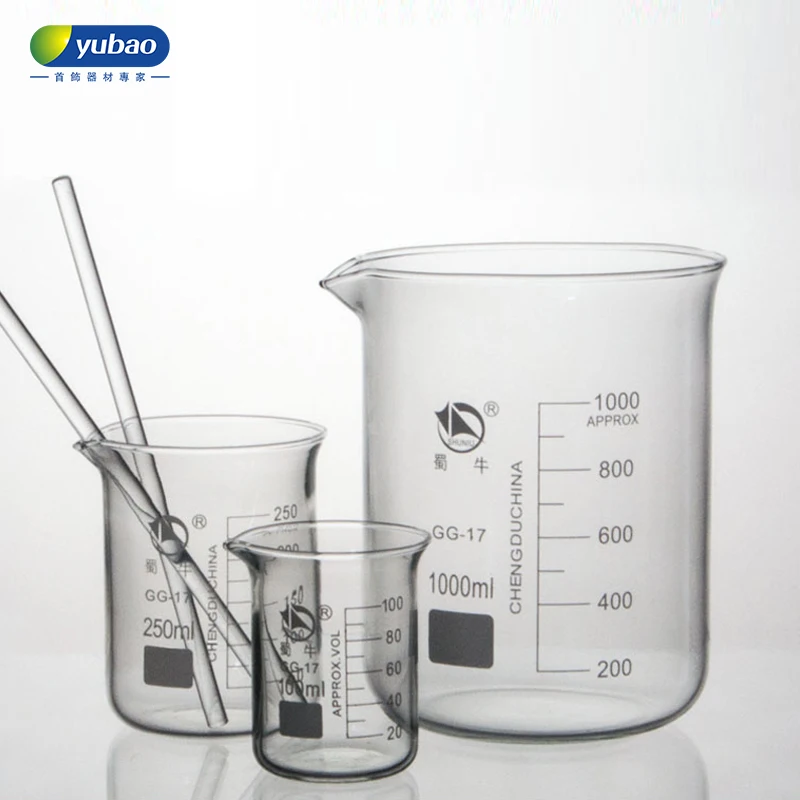 Yubao Jewelry Shuniu Brand Transparent Glass Beaker Large-Capacity High-Temperature Chemical Laboratory Container Large Cup
Yubao Jewelry Shuniu Brand Transparent Glass Beaker Large-Capacity High-Temperature Chemical Laboratory Container Large Cup