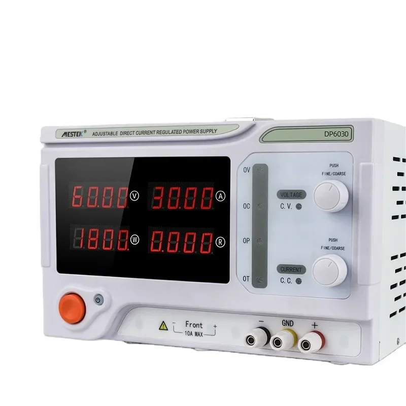 60V 30A Dc Stabilized Power Supply Display Adjustable Variable Voltage Bench Maintenance Power Source DC Regulated Power Supply
60V 30A Dc Stabilized Power Supply Display Adjustable Variable Voltage Bench Maintenance Power Source DC Regulated Power Supply